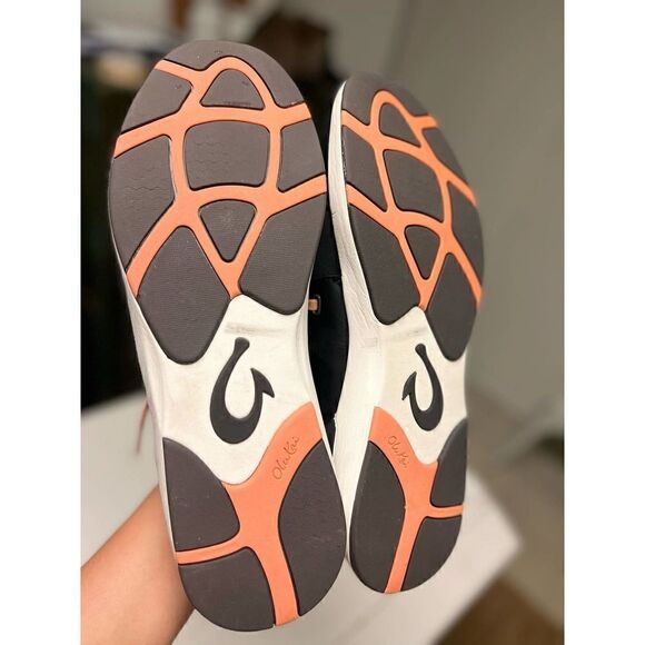 OluKai Women’s Miki Li’ Pavement/Black Quick-Drying Outdoor Shoes Size 11 - Picture 11 of 11